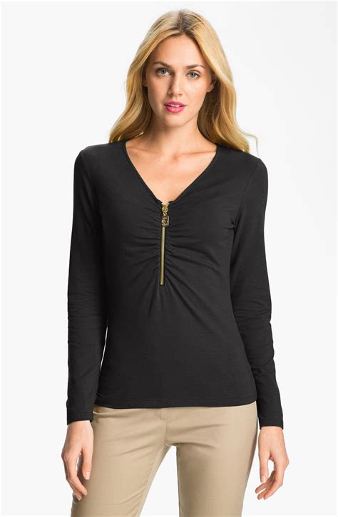 michael kors v neck women|Amazon.com: MICHAEL Michael Kors .